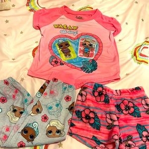 LOL surprise! Dolls three piece pajama set